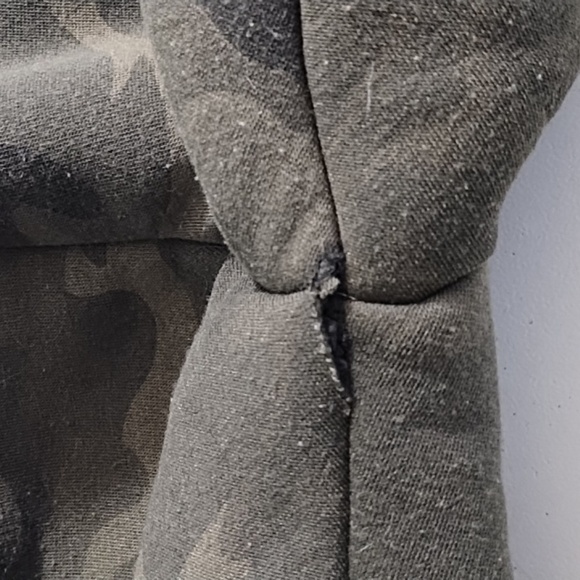 Huntington Beach Soft Sherpa Fleece Lined Knit Camo Jogger Utility Lounge Pants - Picture 9 of 10